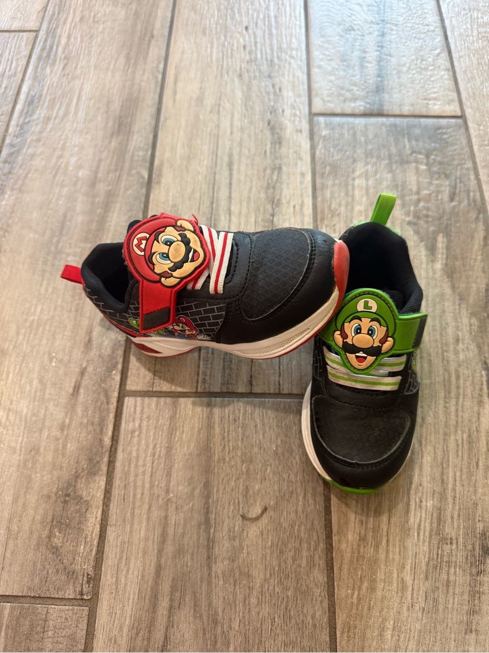 Super Mario bros light up shoes